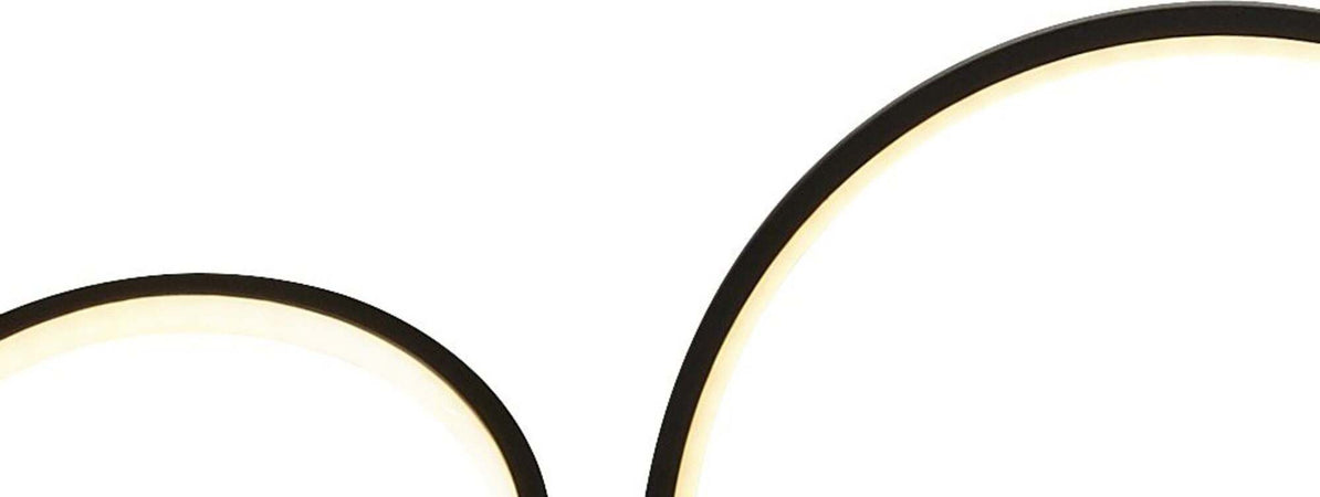 Lampadario-Contemporaneo-Circo-Acciaio-Bianco-Policarbonato-Nero-Led-40,7W-3000K