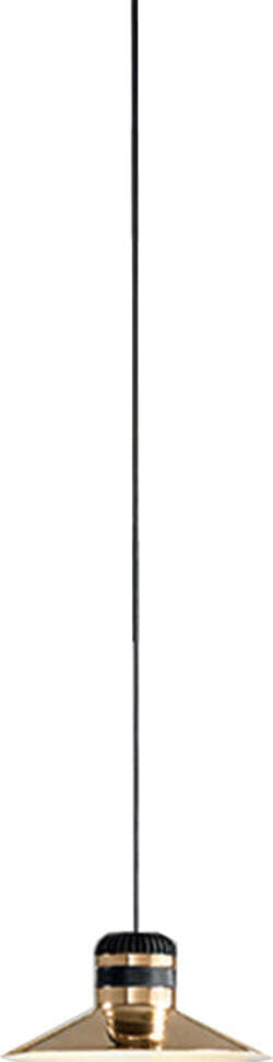 Lampadario-Contemporaneo-Cordea-D-36Cm-Metallo-Oro-Led-10W