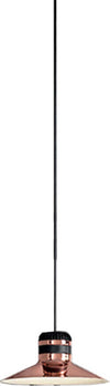 Lampadario-Contemporaneo-Cordea-D-36Cm-Metallo-Oro-Rosa-Led-10W