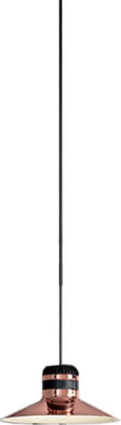 Lampadario-Contemporaneo-Cordea-D-36Cm-Metallo-Oro-Rosa-Led-10W
