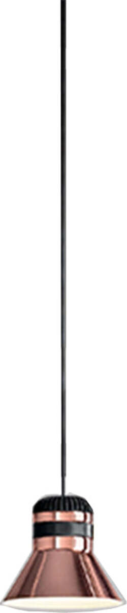 Lampadario-Contemporaneo-Cordea-D22Cm-Metallo-Oro-Rosa-Led-10W