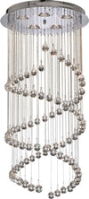 Lampadario-Contemporaneo-Corrider-Acciaio-Cromo-Vetro-5-Luci-G9