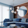 Lampadario-Contemporaneo-Demetra-Cromo-6-Luci-E14