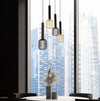 Lampadario-Contemporaneo-Dulwich-Acciaio-Nero-4-Luci-E27