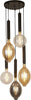 Lampadario-Contemporaneo-Dulwich-Acciaio-Nero-5-Luci-E27