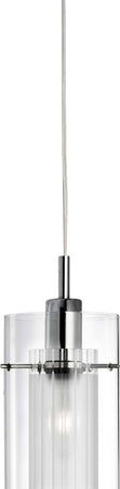 Lampadario-Contemporaneo-Duo-1-Acciaio-Cromo-3-Luci-E14