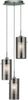 Lampadario-Contemporaneo-Duo-2-Acciaio-Cromo-Vetro-Argento-3-Luci-E14
