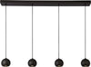 Lampadario-Contemporaneo-Eindhoven-Acciaio-Nero-4-Luci-Gu10