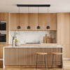 Lampadario-Contemporaneo-Eindhoven-Acciaio-Nero-4-Luci-Gu10