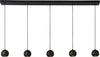 Lampadario-Contemporaneo-Eindhoven-Acciaio-Nero-5-Luci-Gu10
