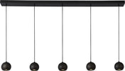 Lampadario-Contemporaneo-Eindhoven-Acciaio-Nero-5-Luci-Gu10