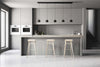 Lampadario-Contemporaneo-Eindhoven-Acciaio-Nero-5-Luci-Gu10