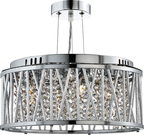 Lampadario-Contemporaneo-Elisa-Acciaio-Cromo-Vetro-3-Luci-G9