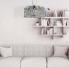 Lampadario-Contemporaneo-Elisa-Acciaio-Cromo-Vetro-4-Luci-G9
