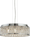 Lampadario-Contemporaneo-Elisa-Acciaio-Cromo-Vetro-7-Luci-G9