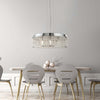 Lampadario-Contemporaneo-Elisa-Acciaio-Cromo-Vetro-7-Luci-G9