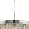 Lampadario-Contemporaneo-Elisa-Acciaio-Cromo-Vetro-7-Luci-G9