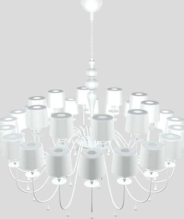 Lampadario-Contemporaneo-Eva-In-Plastica-Bianco-Alluminio-10-Luci