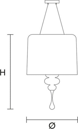Lampadario-Contemporaneo-Eva-In-Plastica-Verde-Alluminio-4-Luci