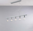 Lampadario-Contemporaneo-Fabian-Argento-5-Luci-E27