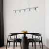 Lampadario-Contemporaneo-Fabian-Argento-5-Luci-E27