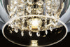 Lampadario-Contemporaneo-Fermi-Metallo-Oro-1-Luce-Diffusore-Vetro-E-Metallo