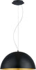 Lampadario-Contemporaneo-Gaetano-1-Luce-Acciaio-Nero-E-Oro