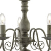 Lampadario-Contemporaneo-Greythorne-Acciaio-Grigio-5-Luci-E14