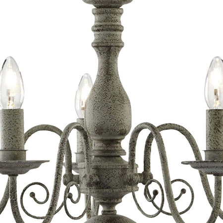 Lampadario-Contemporaneo-Greythorne-Acciaio-Grigio-5-Luci-E14