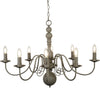 Lampadario-Contemporaneo-Greythorne-Acciaio-Grigio-8-Luci-E14