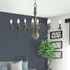 Lampadario-Contemporaneo-Greythorne-Acciaio-Grigio-8-Luci-E14