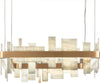 Lampadario-Contemporaneo-Honicè-Metallo-Oro-E-Onice-Led-28,1W