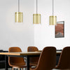 Lampadario-Contemporaneo-Lagunitas-3-Luci-Acciaio-Nero-E-Ottone