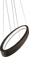 Lampadario-Contemporaneo-Libe-Metallo/Legno-Rovere-E-Cristallo-Led-86,5W