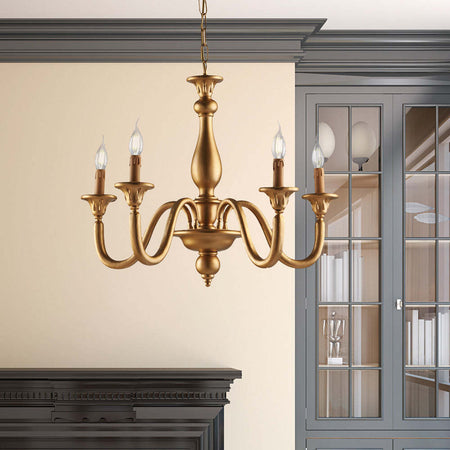 Lampadario-Contemporaneo-Lucca-Oro-5-Luci-E14