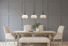 Lampadario-Contemporaneo-Lumina-Acciaio-Bianco-Vetro-Nero-3-Luci-E27