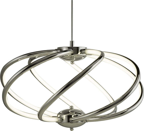 Lampadario-Contemporaneo-Magia-Acciaio-Cromo-Policarbonato-Led-42,95W-3000K
