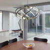 Lampadario-Contemporaneo-Magia-Acciaio-Cromo-Policarbonato-Led-42,95W-3000K