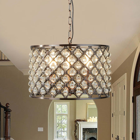 Lampadario-Contemporaneo-Marchesa-Acciaio-Rame-Vetro-3-Luci-E14-D38Cm