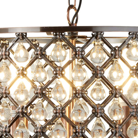 Lampadario-Contemporaneo-Marchesa-Acciaio-Rame-Vetro-3-Luci-E14-D38Cm