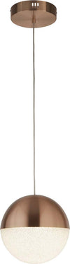 Lampadario-Contemporaneo-Marmi-Acciaio-Nero-Rame-Led-22W-4000K