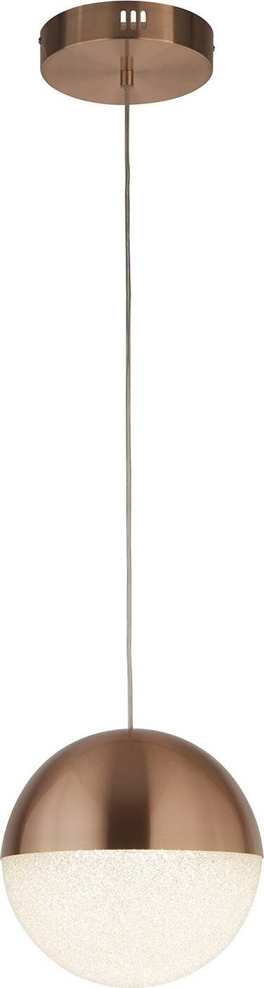 Lampadario-Contemporaneo-Marmi-Acciaio-Nero-Rame-Led-22W-4000K