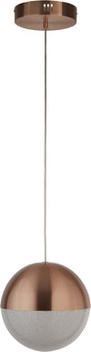 Lampadario-Contemporaneo-Marmi-Acciaio-Nero-Rame-Led-22W-4000K