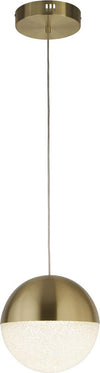 Lampadario-Contemporaneo-Marmi-Acciaio-Oro-Trasparente-Led-22W-4000K