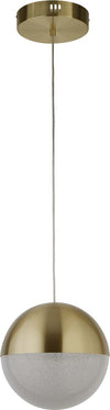Lampadario-Contemporaneo-Marmi-Acciaio-Oro-Trasparente-Led-22W-4000K