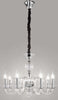 Lampadario-Contemporaneo-Metallo-Bougie-Trasparente-6-Luci-E14-Piccolo