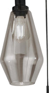 Lampadario-Contemporaneo-Mia-Acciaio-Nero-Vetro-Fumè-3-Luci-E27