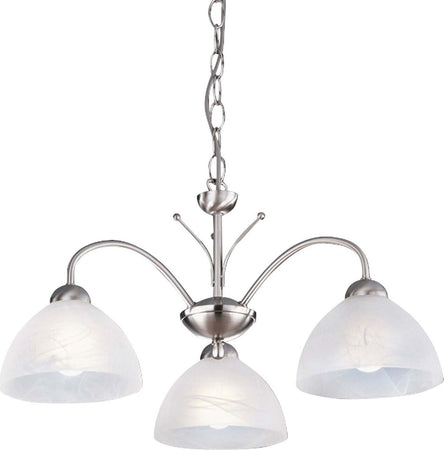 Lampadario-Contemporaneo-Milanese-Acciaio-Argento-3-Luci-E14