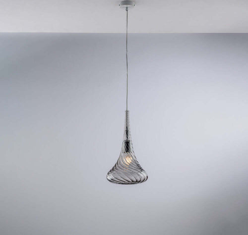 Lampadario-Contemporaneo-Nemesi-Grigio-Fumè-1-Luce-E27