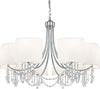 Lampadario-Contemporaneo-Nina-Acciaio-Cromo-8-Luci-E14